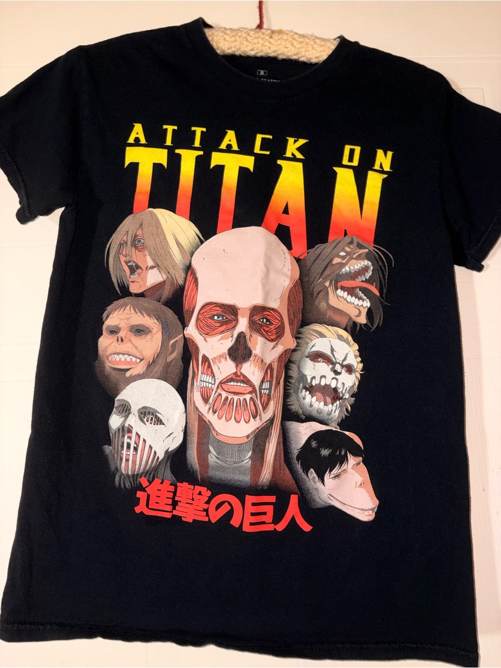 Ripple Junction Black Attack on Titan Final Season Tee
